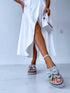 "BOUTIQUE" 3886 slippers - gray